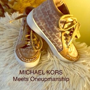 MICHAEL KORS sneaker w/oneupmanship embellishments
